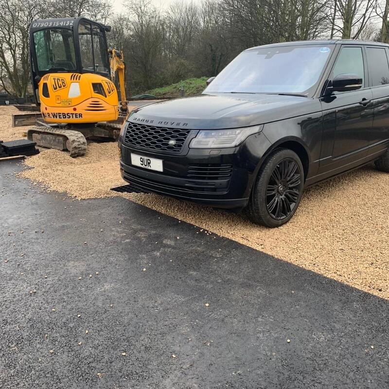 Rejilla de plástico HDPE para césped para estacionamientos de pavimento de césped, control de erosión de taludes, estabilización del suelo, adoquines de grava y paisajismo, rejilla de césped de plástico